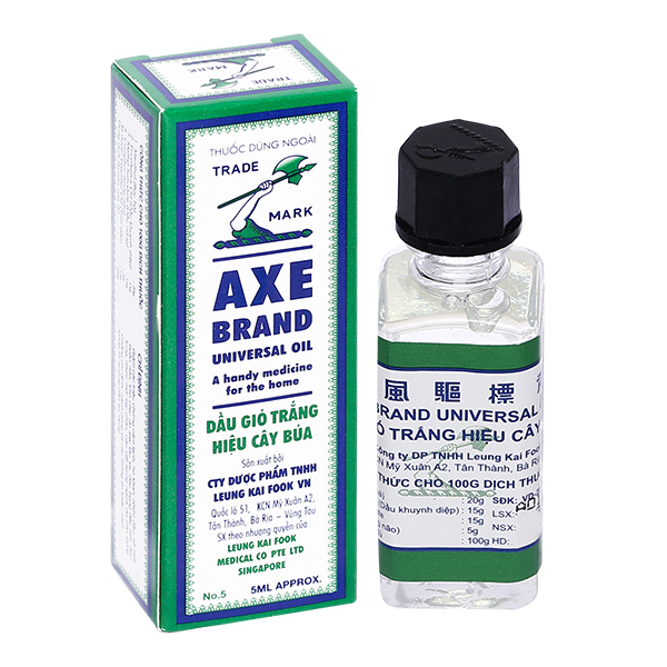 Dầu gió trắng hiệu cây búa (chai 56ml)