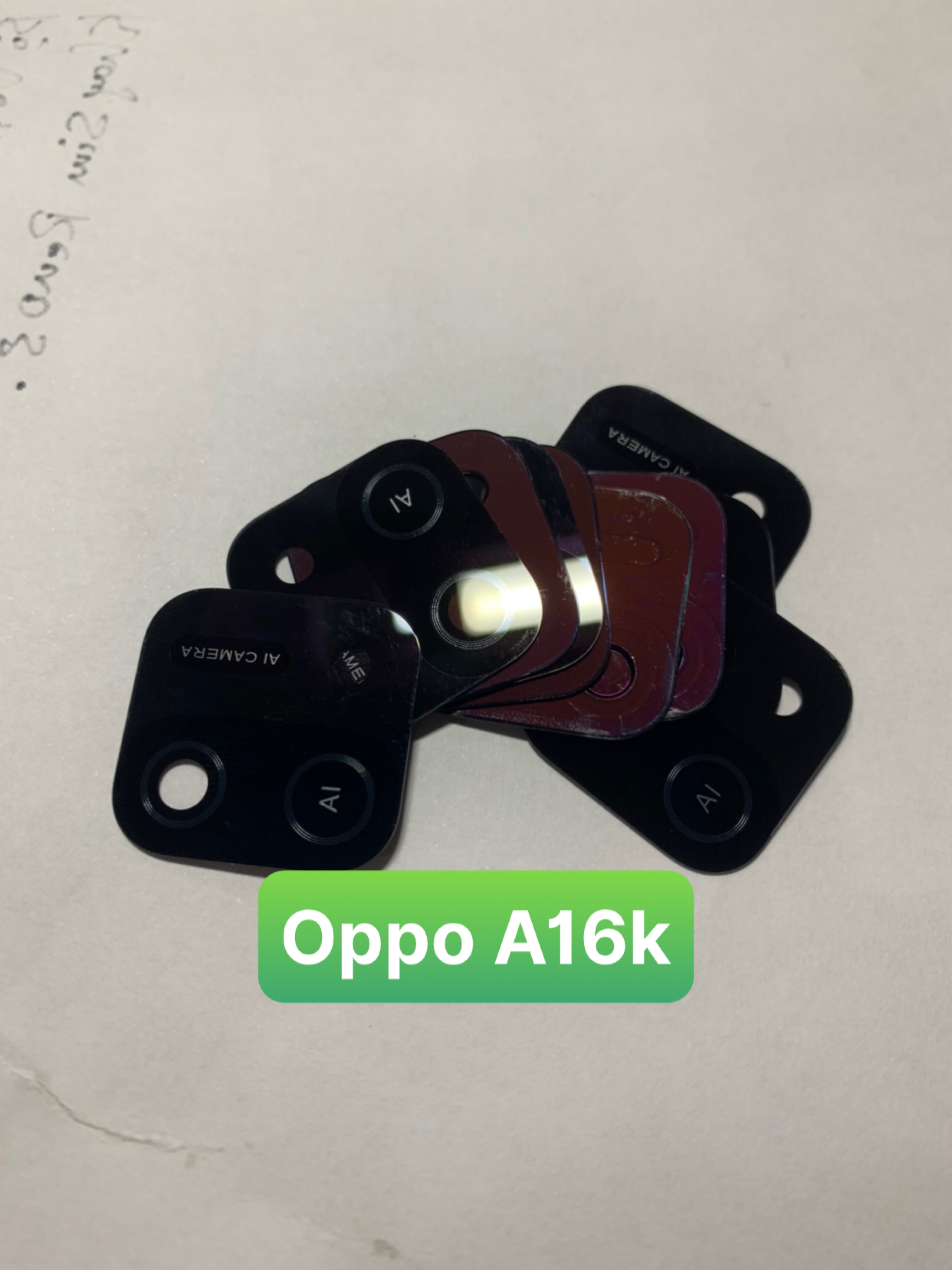 Bộ kính camera liền vành, không vành oppo A16k