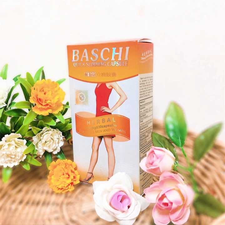 Viên Uống Giảm Cân Baschi Cam Thái Lan 30 viên