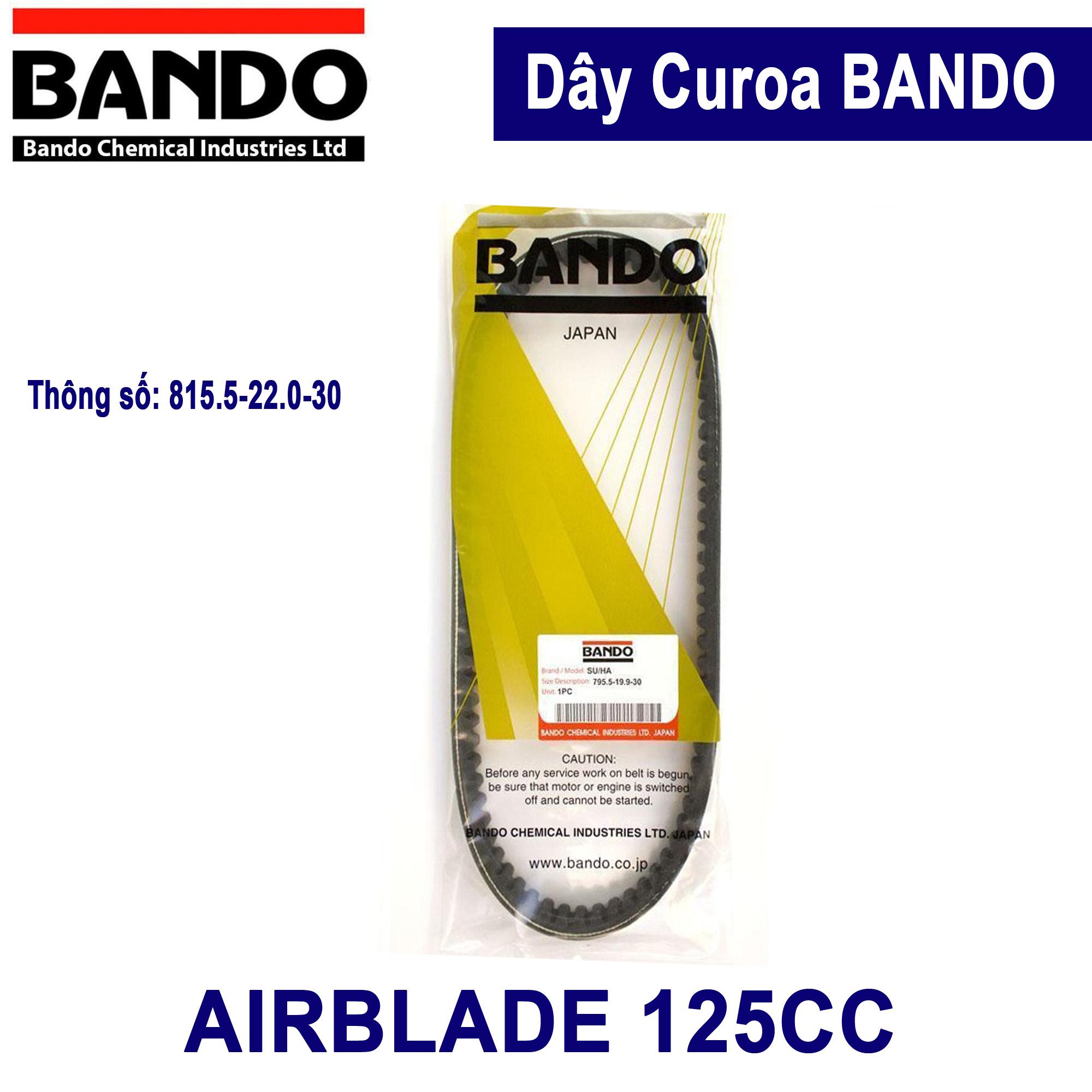 Dây curoa AIRBLADE 125CC - BANDO THÁI LAN