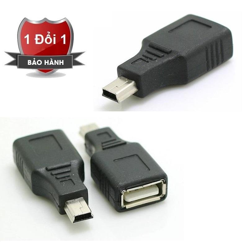 Đầu OTG mini USB cho ô tô kết nối USB ca nhạc