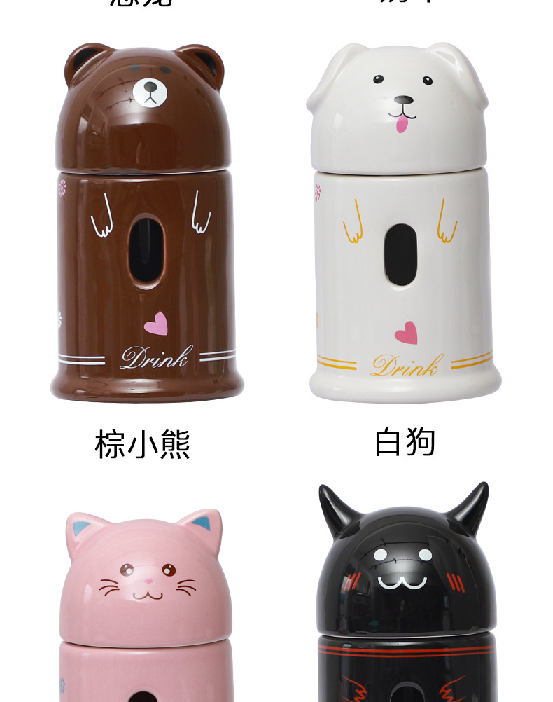 [TẶNG BÌNH NƯỚC] Đế sứ bình nước mẫu mới cho hamster / sóc/ nhím - T3 PETS SHOP