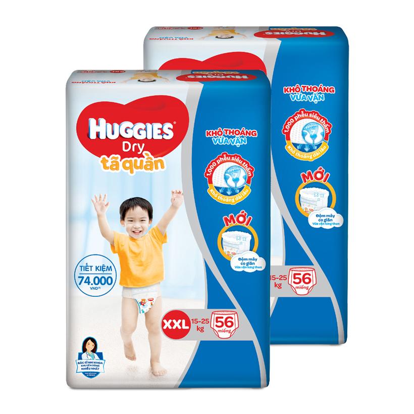 Tã quần Huggies XXL56 (CĐ)