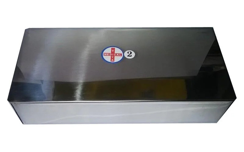 Hộp inox Chữ Nhật Ghép Lớn số 2 (23X11X5Cm)