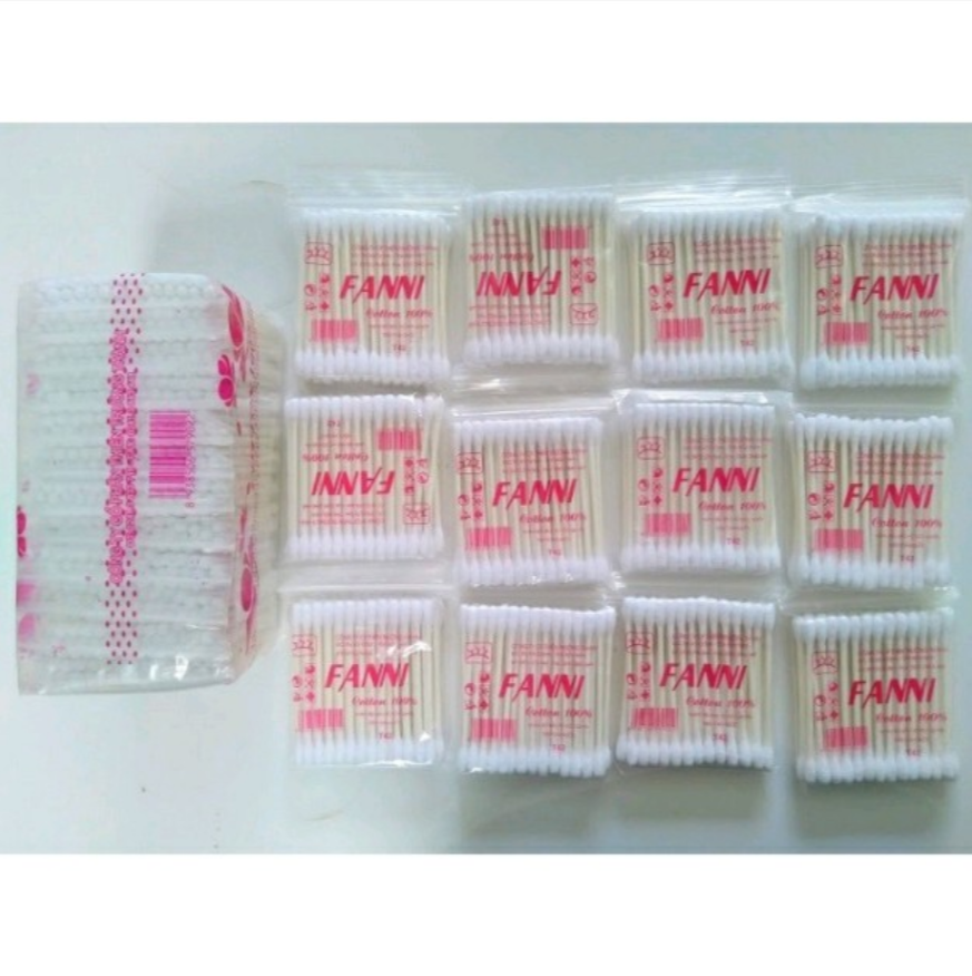 12 gói bông tăm ngoáy tai người lớn