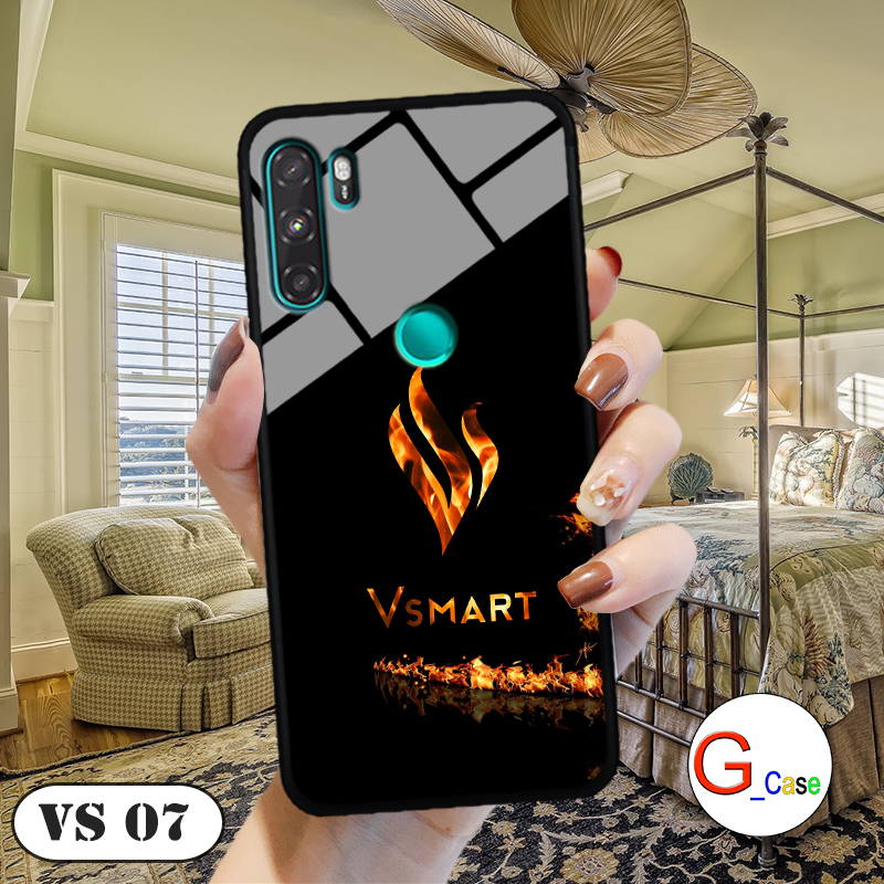 Ốp lưng Vsmart Active 3 in 3D logo Vsmart  thiết kế đẹp