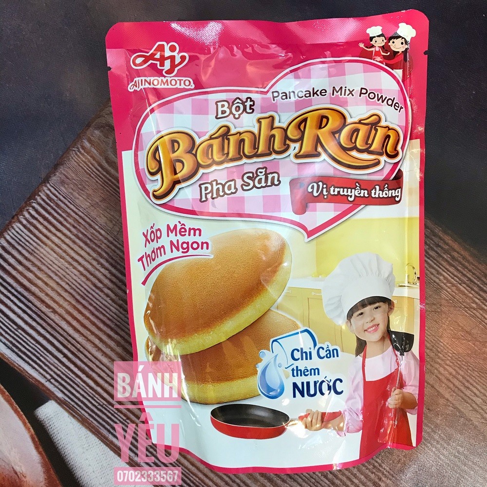 Bột bánh rán vị truyền thống (ạjinomoto) 200g -159