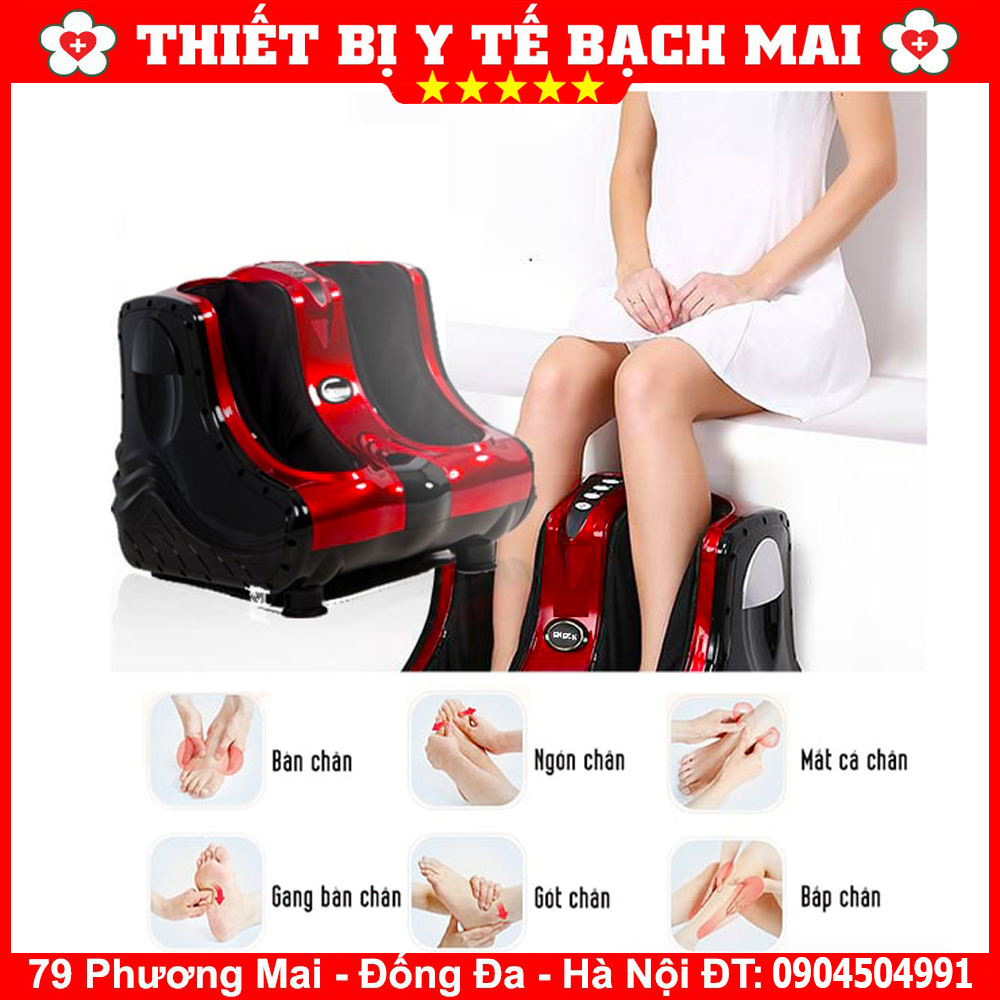 Máy Massage Chân Cao Cấp Hàn Quốc, Máy Massage Chân 5D [BH 1 Năm]