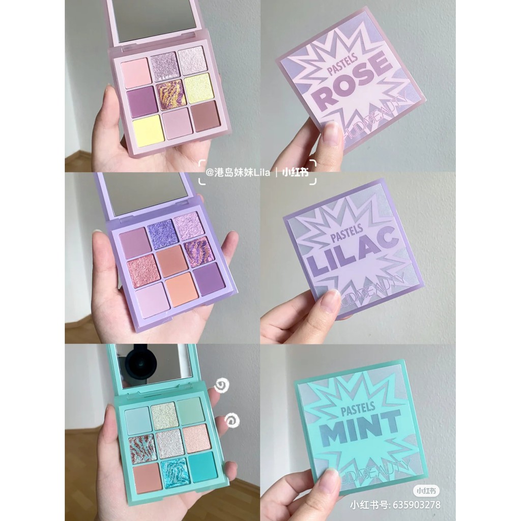[CÓ SẴN] Bảng phấn mắt Huda Beauty Pastel Obsessions