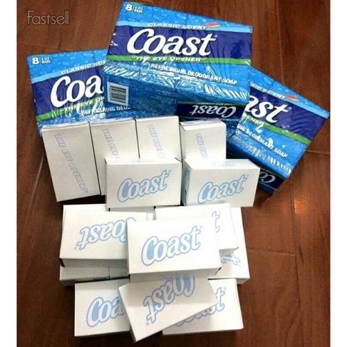 Combo 8 XÀ BÔNG CỤC COAST HÀNG MỸ
