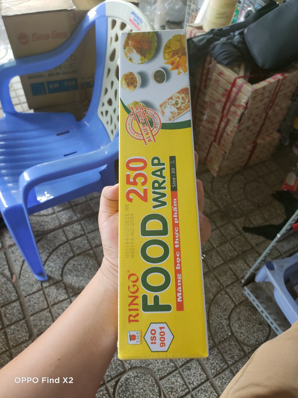 [HCM]Màng bọc thực phẩm RinGo khổ 30cm Nặng 550gram