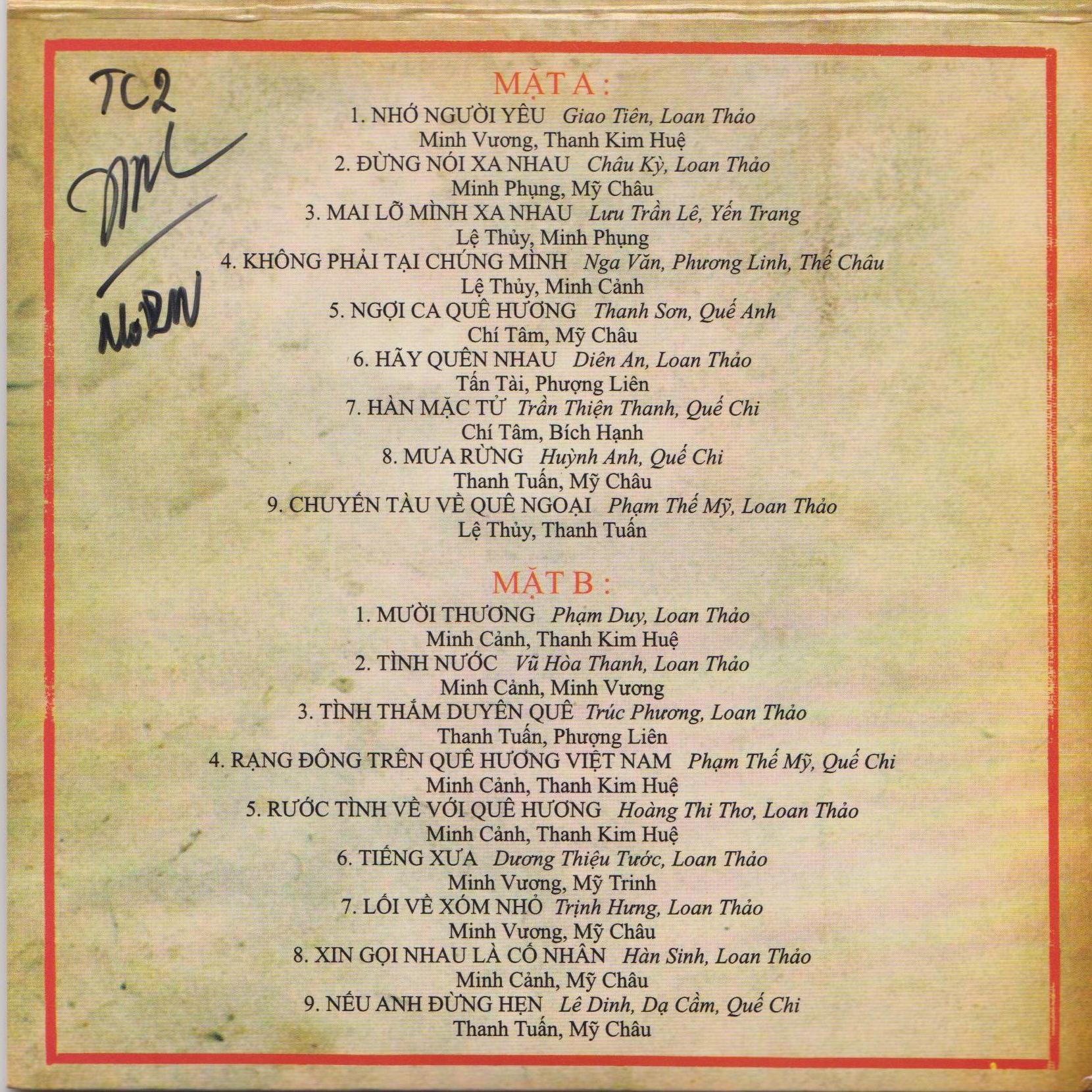 Bộ 6 đĩa cd tân cổ 1-3