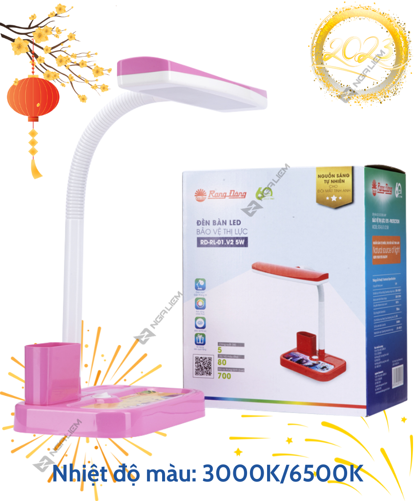Đèn bàn Bảo vệ Thị lực RL 01 Rạng Đông [Giá rẻ nhất]