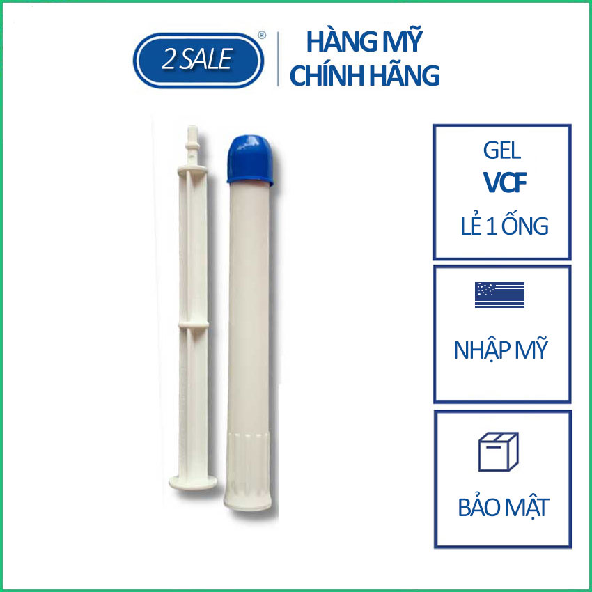 [Bán Lẻ] Gel tránh thai VCF lẻ 1 ống [Chính hãng USA, date xa]