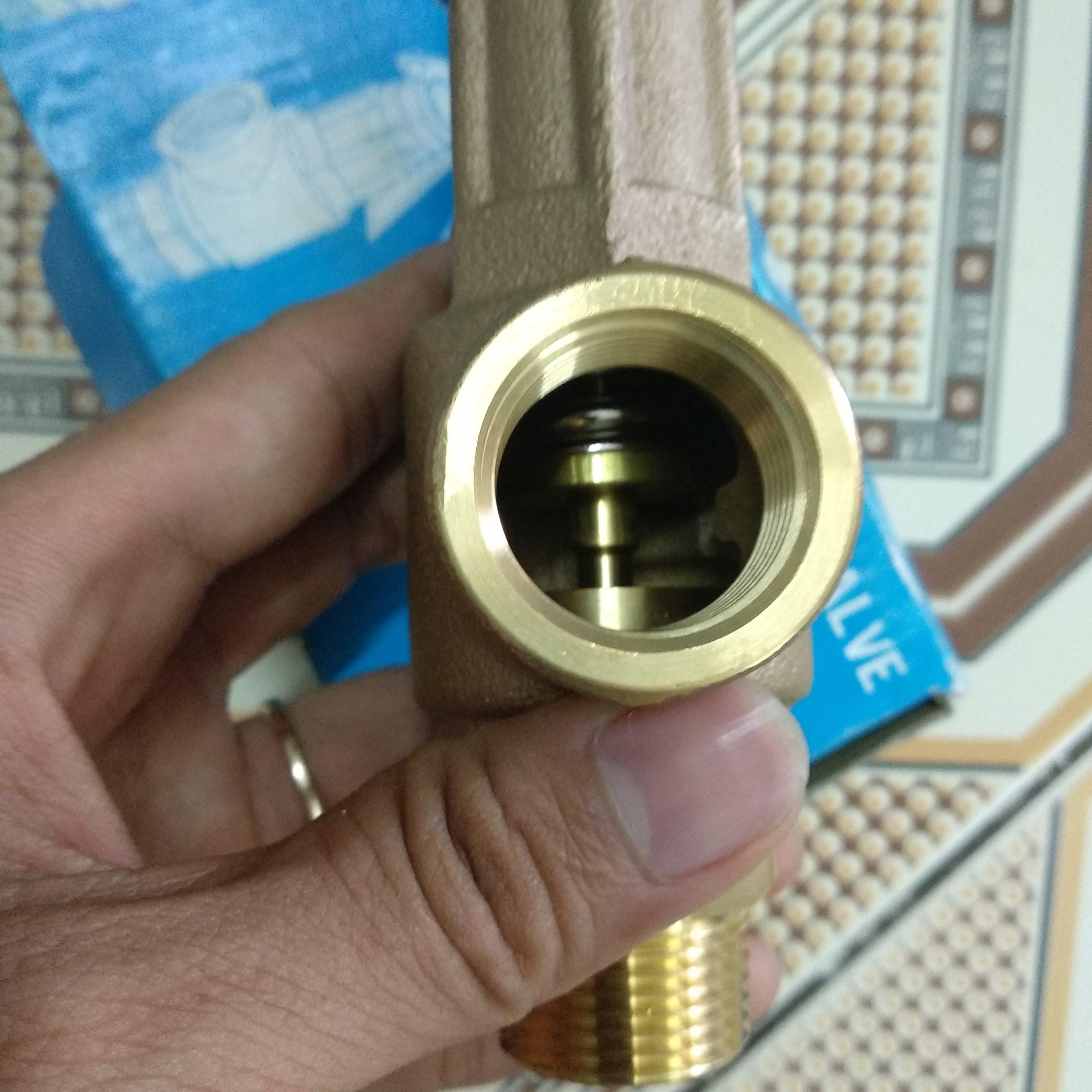 Van an toàn đồng có tay phi 21