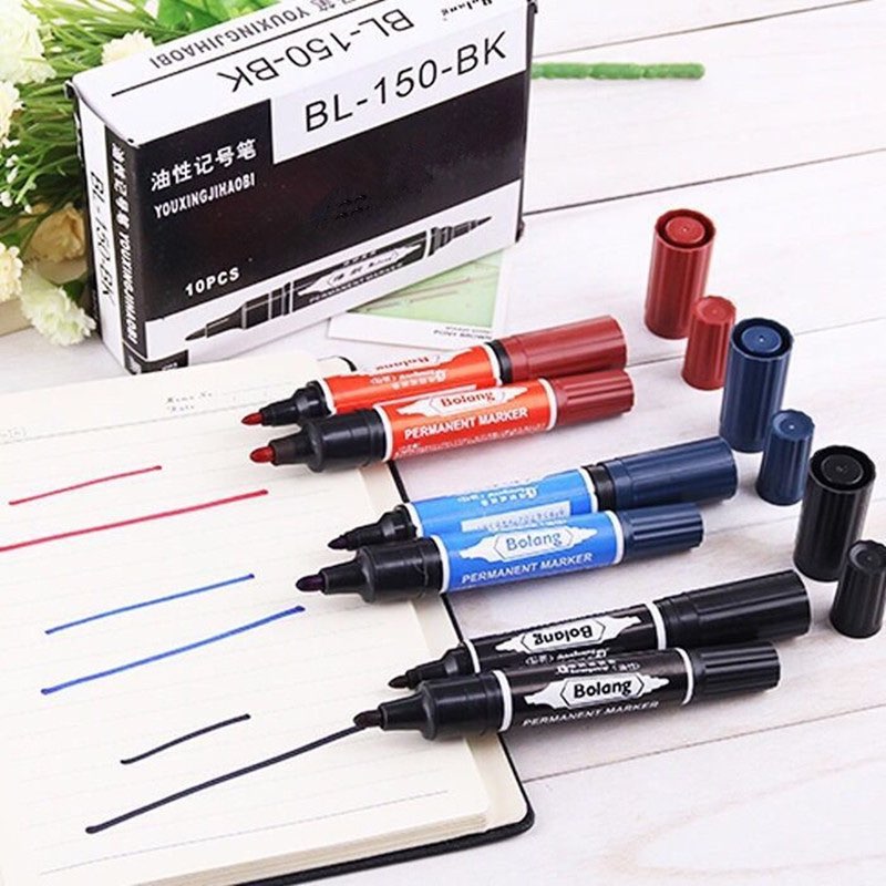 [HCM] BÚT LÔNG 2 ĐẦU MỰC KHÔNG XÓA ĐƯỢC_SHOP VPP