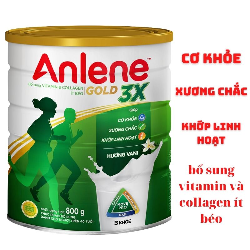 [HCM]Sữa Bột Anlene gold 800g