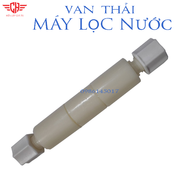 van thải máy lọc nước