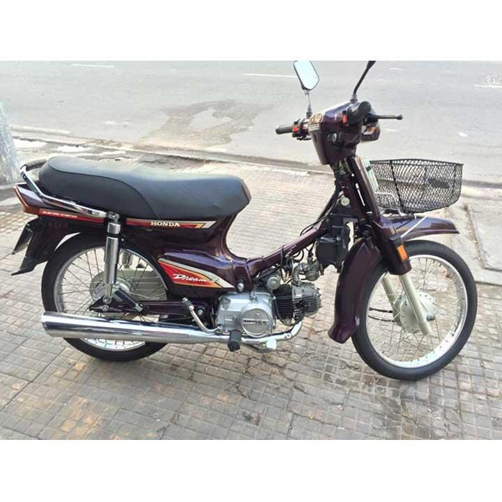 Vỏ nhựa xe Dream II Full Phụ Kiện nhựa PP (17 MÓN) MÀU NHO