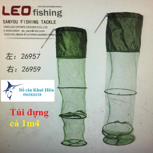 Túi đựng cá cao cấp mắt lưới nhỏ siêu bền - SANAMI FISHING