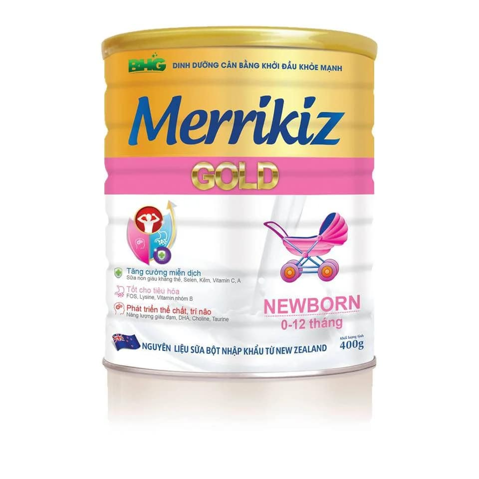 [HCM]Sữa Merrikiz gold newborn 900g