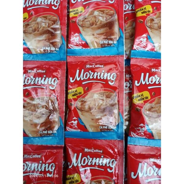 Cà phê sữa đá Morning (Dây 12 gói x 16g)