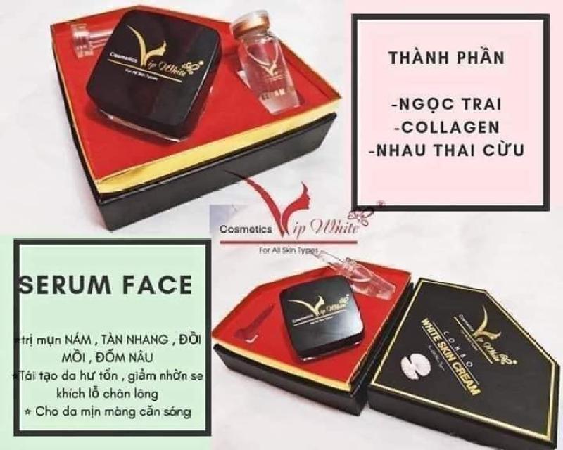 4 Kem Face VIP WITE tặng 1 b o d y
