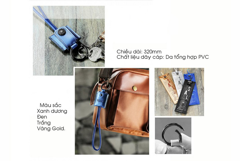 Cáp sạc móc chìa khóa Remax Moss RC-079m cho micro usb