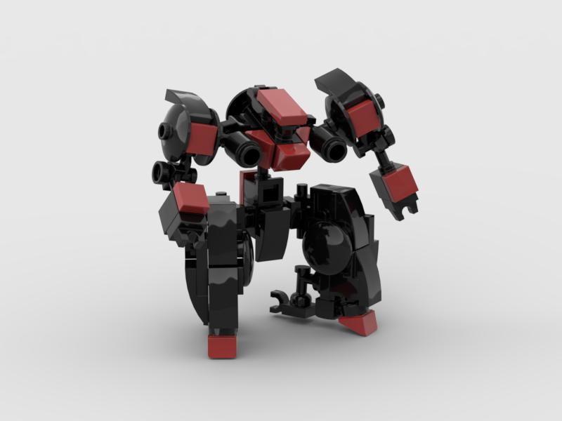 Đồ chơi lắp ráp Non Lego Moc Mech Heller