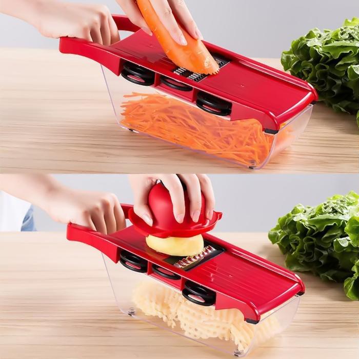 [HCM]Dụng cụ cắt gọt rau củ quả 6 kiểu đa năng