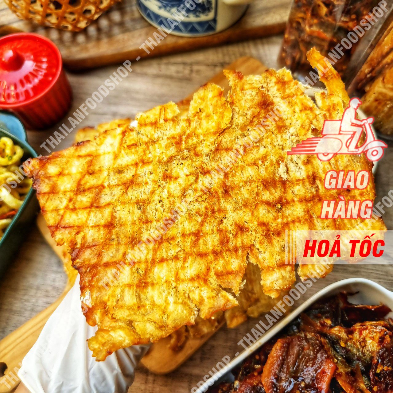 Khô Cá Thiều Miếng Nha Trang - Lon 300gr
