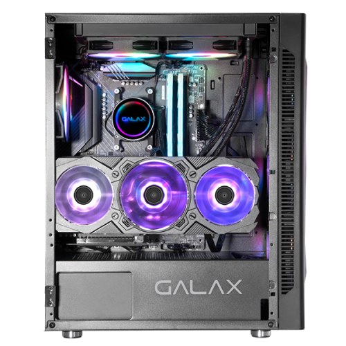 Vỏ Case máy tính Galax Revolution 06 REV-06 Black/White ATX (Mới, BH 12T)