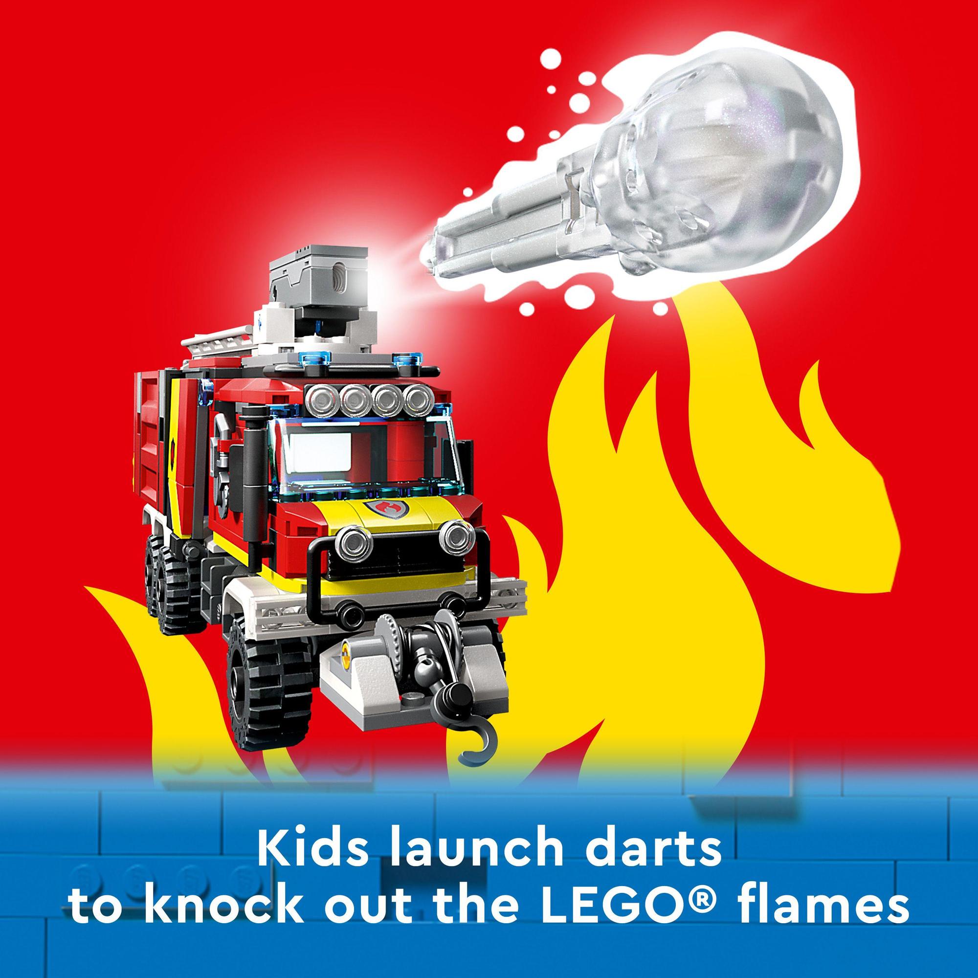 LEGO City 60374 Đồ chơi lắp ráp Xe Cứu Hỏa Chuyên Dụng (502 Chi Tiết)
