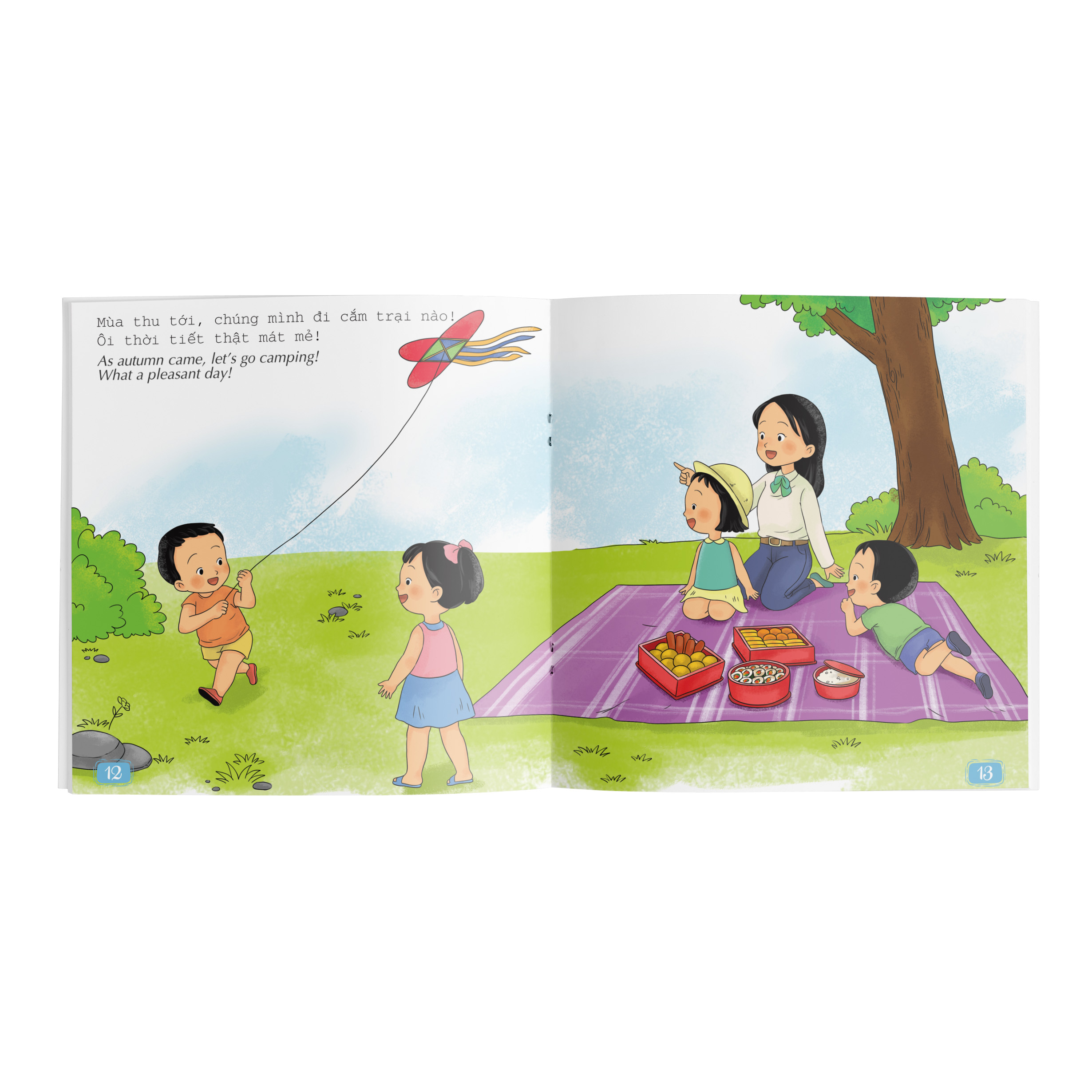 [HCM]Truyện Ehon: Bé Bon đi Nhà trẻ