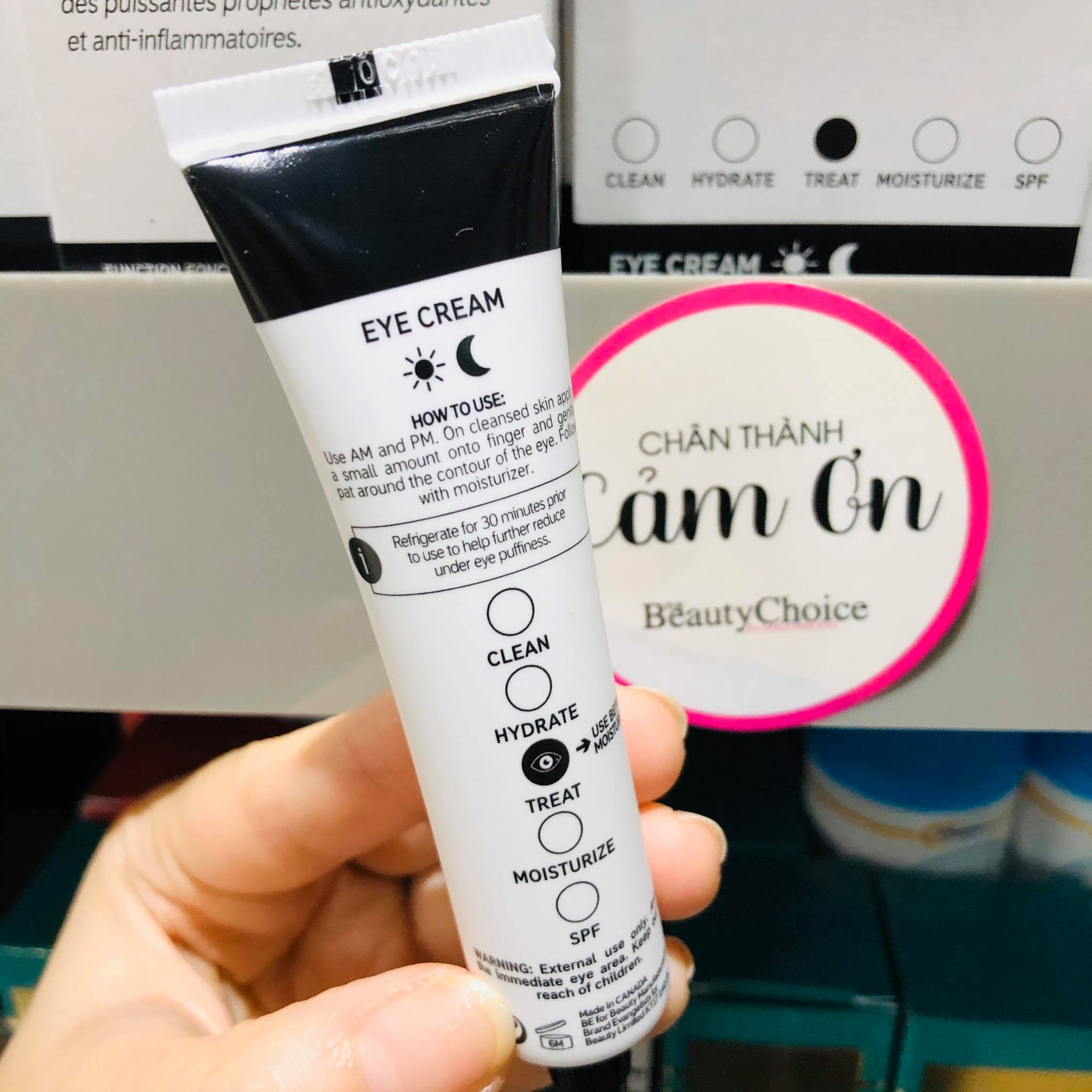 Kem Mắt The INKEY List Caffeine Eye Cream (15mL)