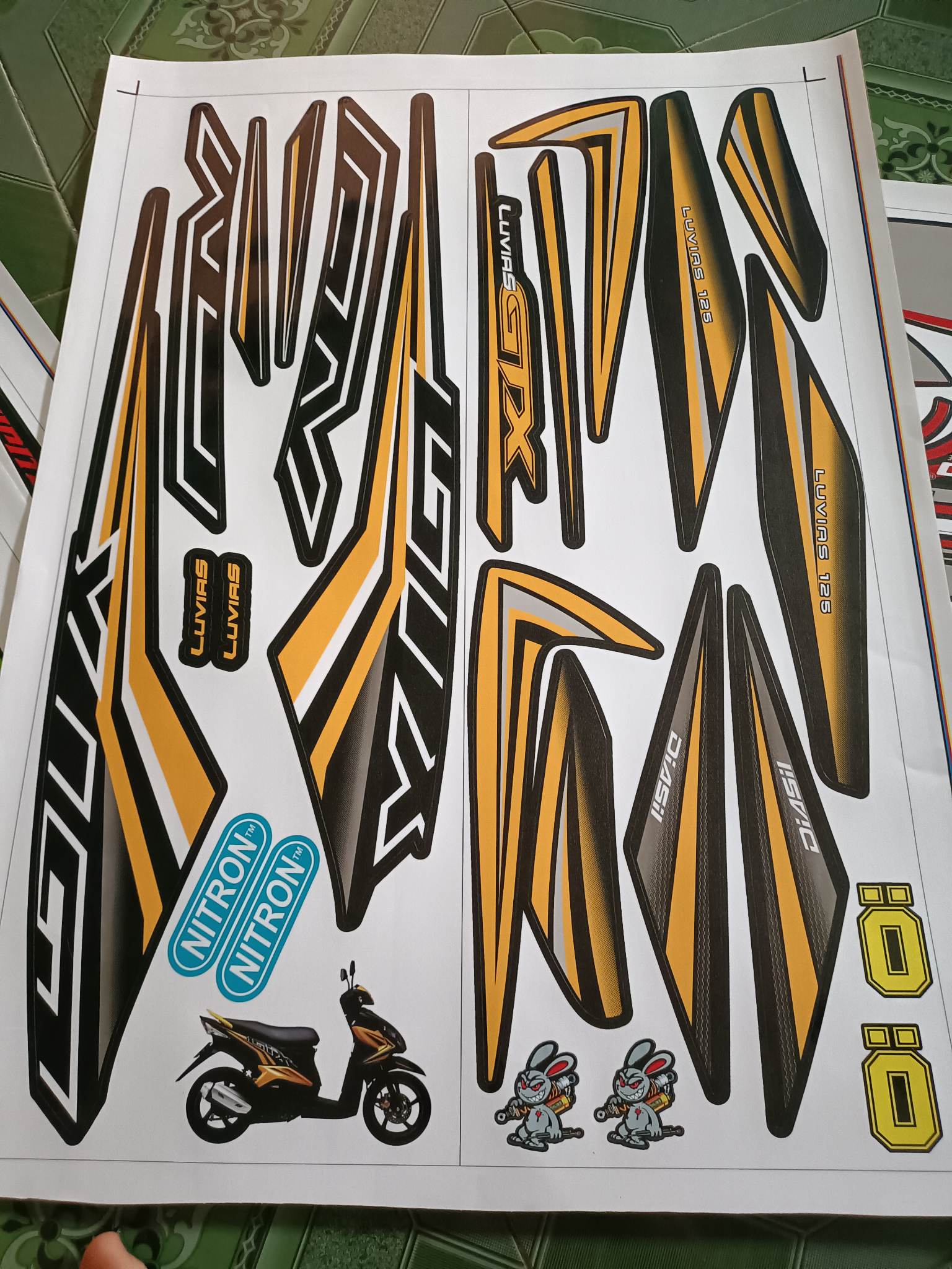 tem rời luvias GTX 125