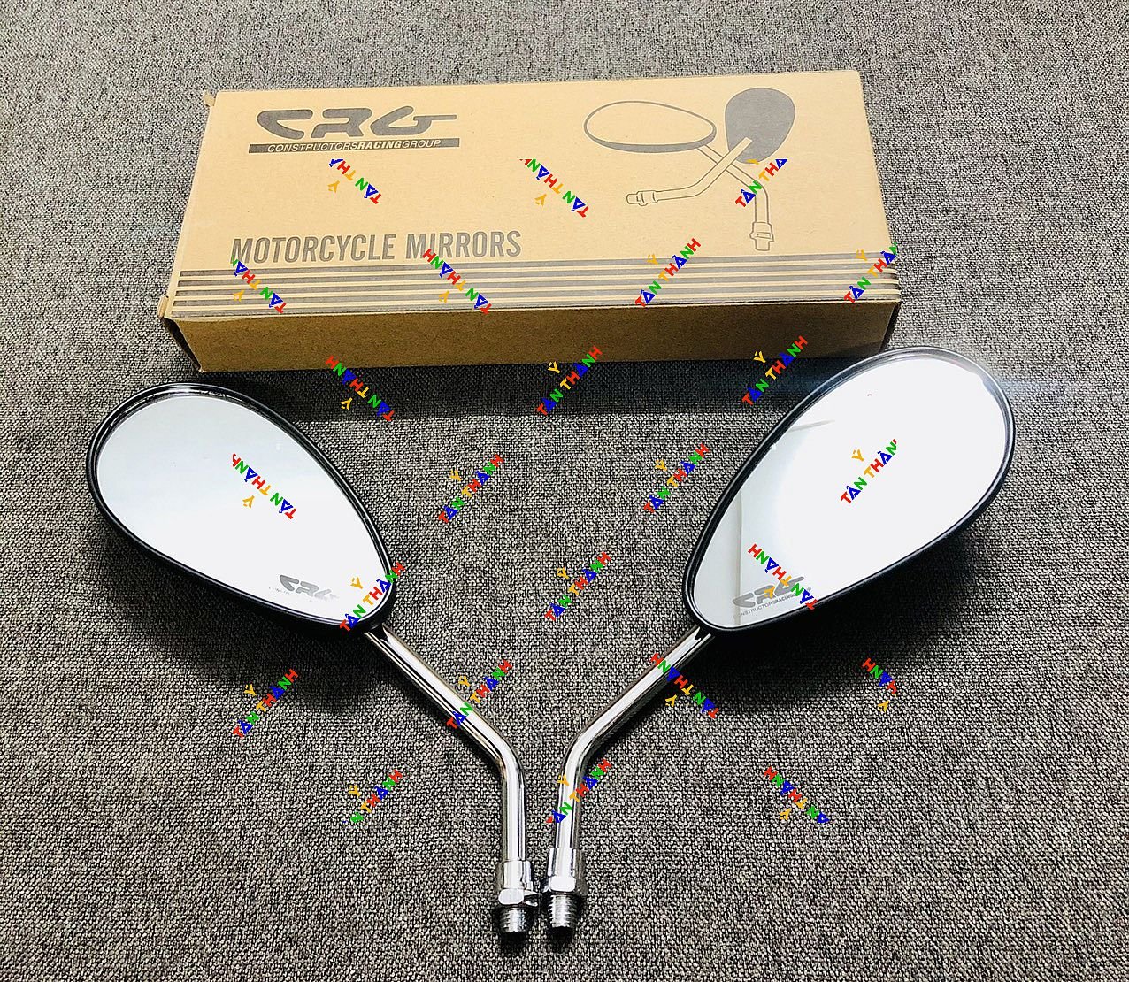 Kiếng Chiếu Hậu Crg Giọt Nước Chân Xi