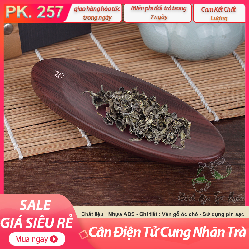 Cân Cung Nhãn - Kèm Sạc Điện - Cân Trà Điện Tử