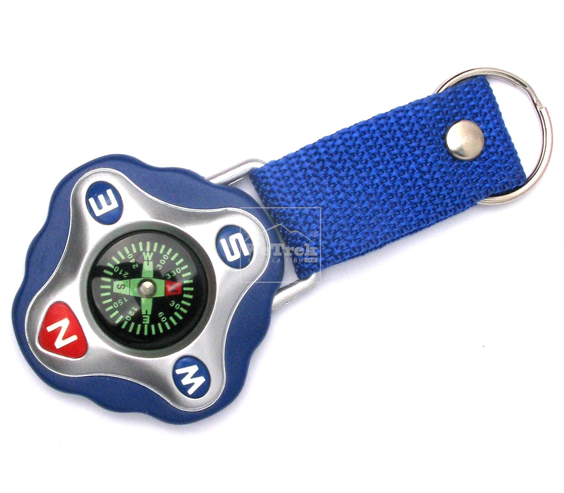 La bàn móc khóa ryder camping compass l3043 - wetrek