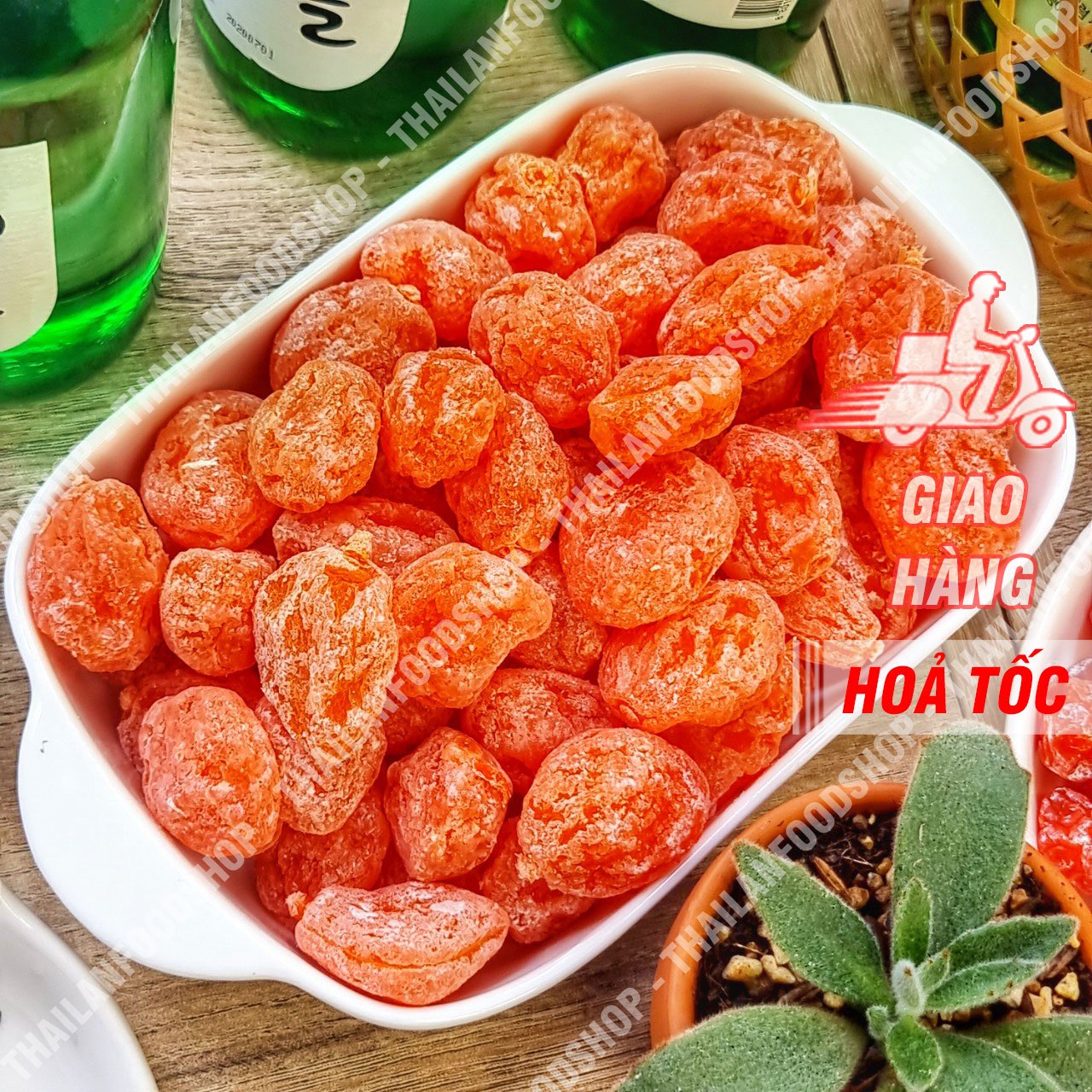 Xí Muội Mơ ( Xí Muội Đào ) Đà Lạt - Lon 500gr