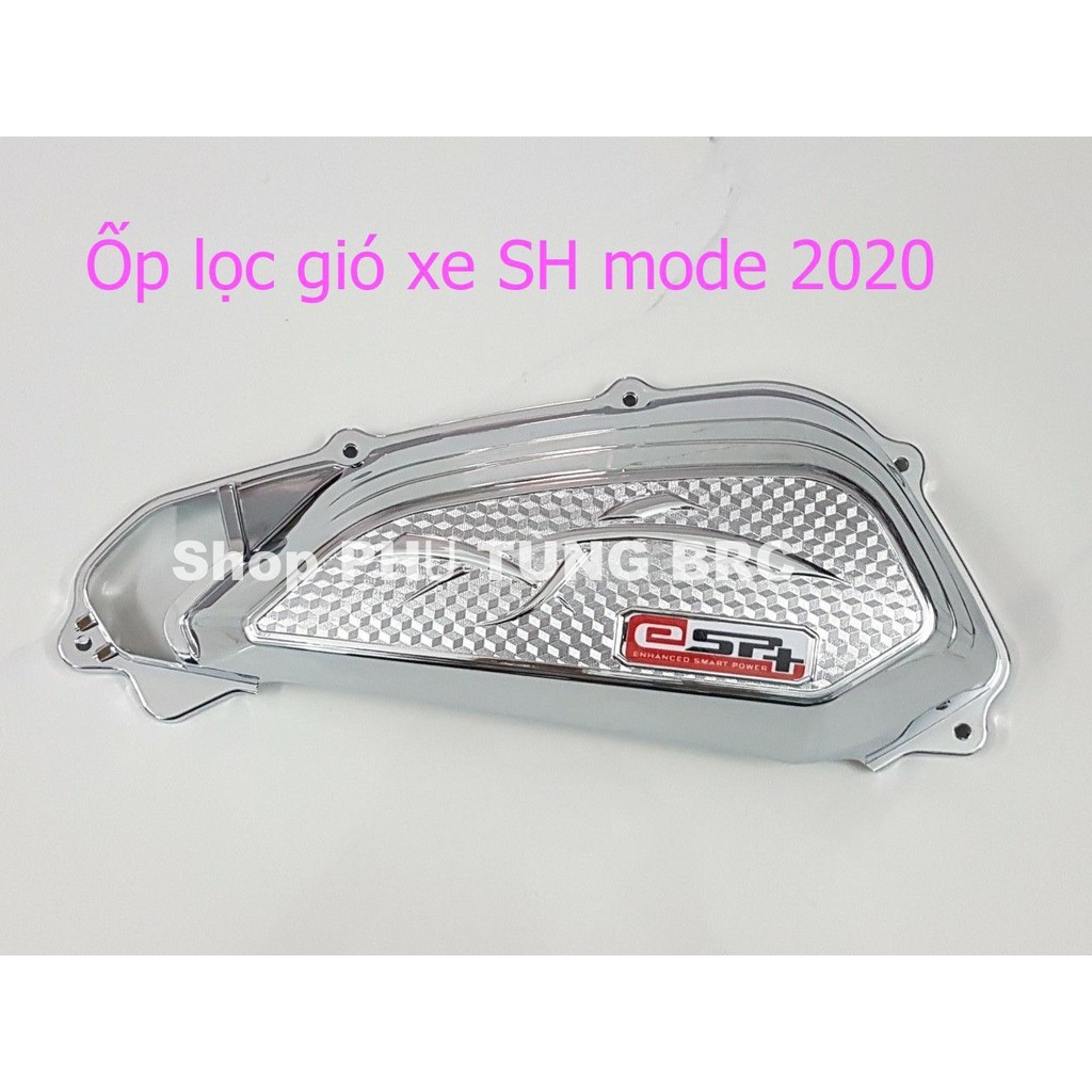Ốp lọc gió ( pô e) mạ CROM xe SH mode 2020 2021