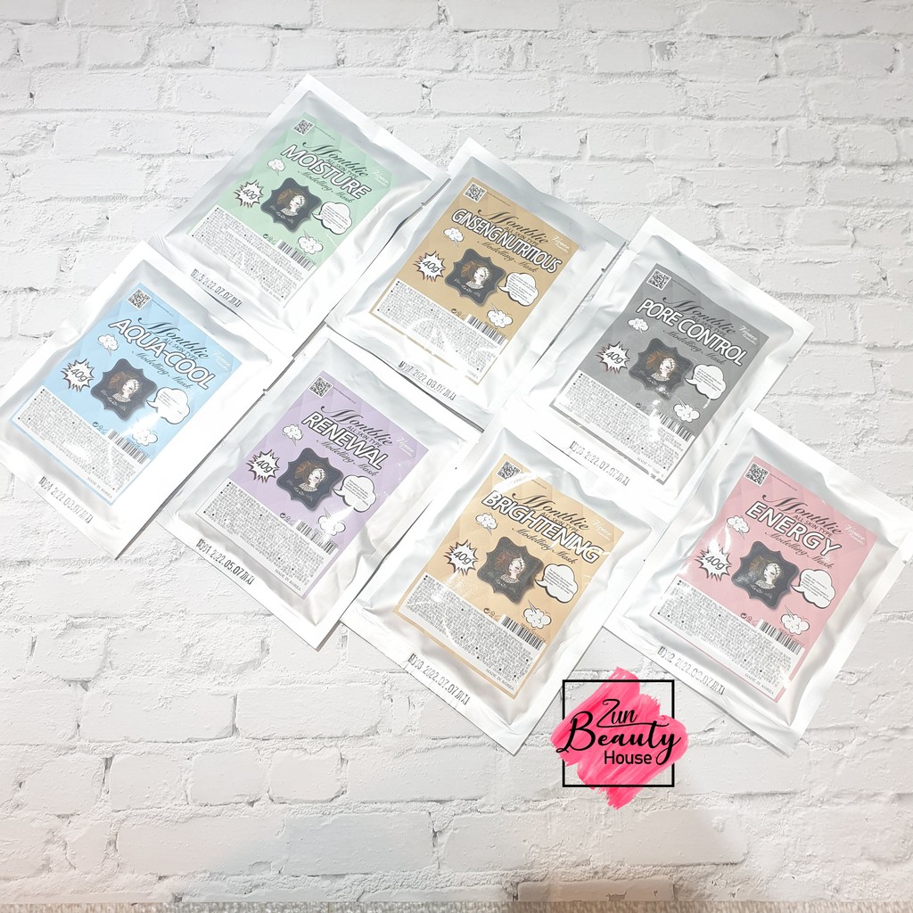 ( Có Bill )Bột Mặt Nạ Thạch Tươi Montblie Modelling Mask 40G