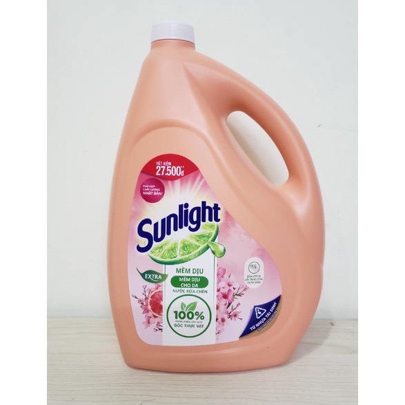 Nước rửa chén Sunlight can 3.5kg/ túi 3.4kg