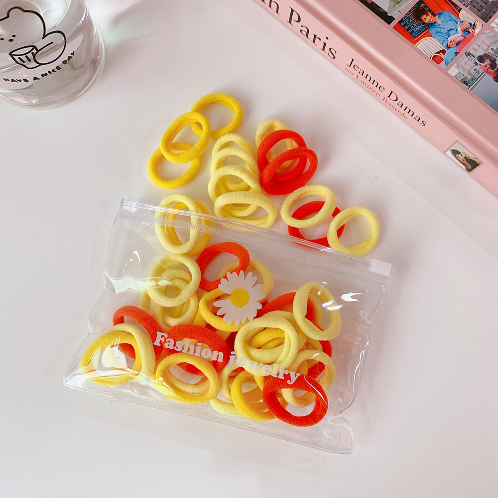 Set Dây Thun Cột Tóc Đầy Màu Sắc Cho Bé