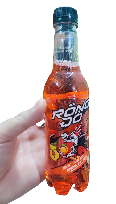 [ CHỈ GIAO HỎA TỐC HỒ CHÍ MINH ]  Rồng Đỏ Vị Đào Chai Thùng 24 Chai 330 Ml