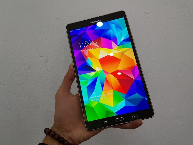 Playmobile Bảo Hành 12 Tháng Máy tính bảng Samsung Galaxy Tab S || Màn hình 8.4inch 2K - Ram 3/16GB || Vân tay 1 chạm - Tặng kèm sạc cáp nhanh và ốp lưng chính hãng