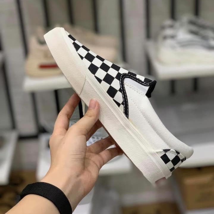 Giày VANS CARO Lười Trẻ Trung Nam Nữ Full Box Bill