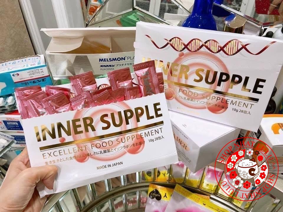 Nước uống INNER SUPPLE Tăng nội tiết tố nữ 28 ngày Nhật Bản