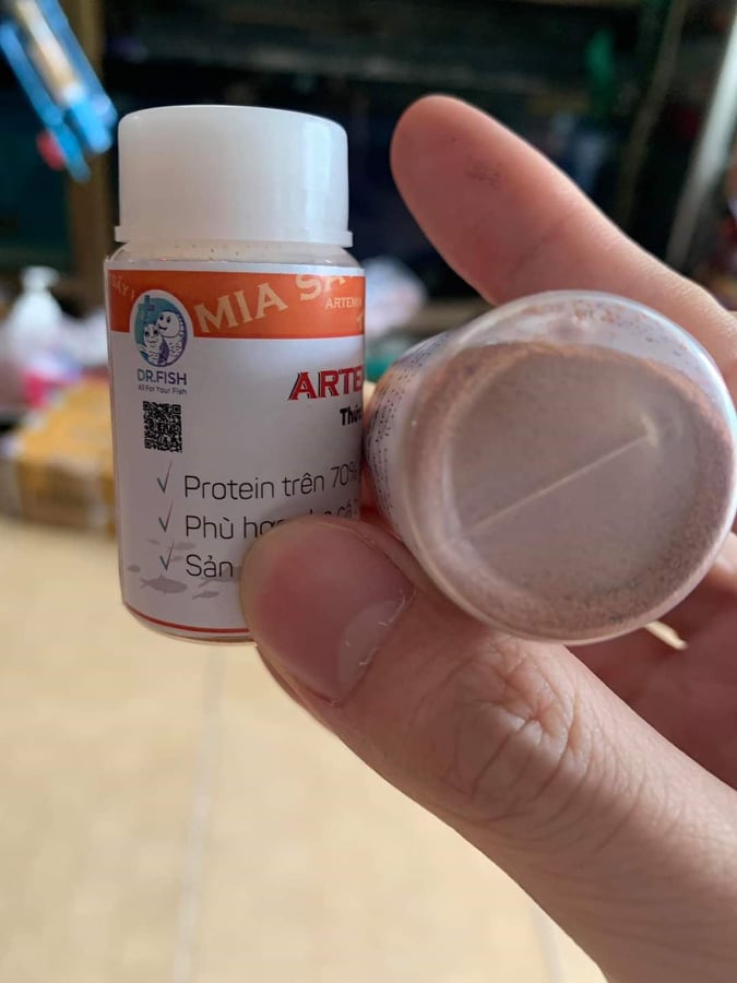 Artemia bột sấy khô cho cá DrFish
