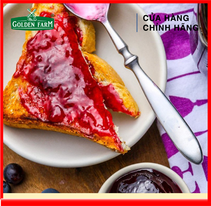 [HOÀN TIỀN MAX 10%][ HÀNG CÔNG TY] Mứt Nho Cao Cấp Golden Farm - Grape Jam